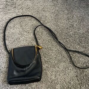 Small black crossbody purse